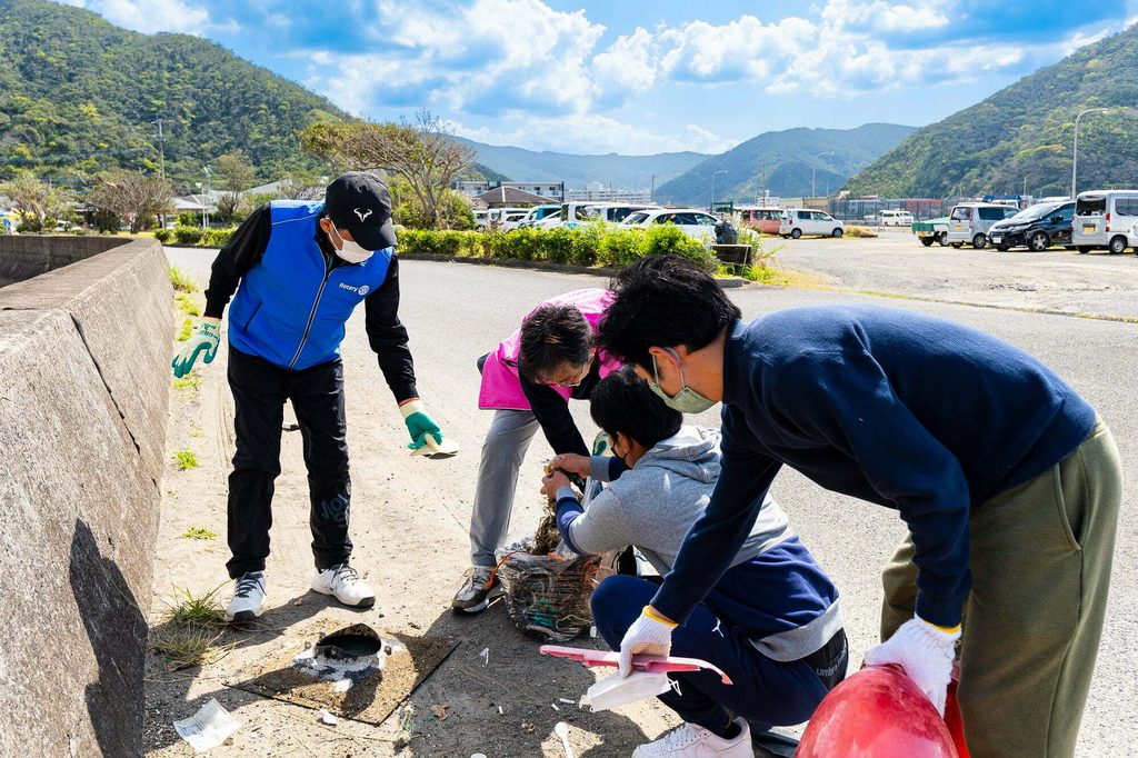 奄美ロータリークラブ 清掃作業 22